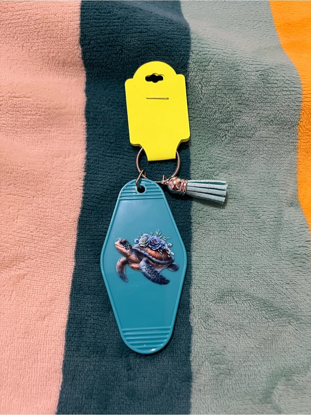 Sea Turtle Keychain 🌺